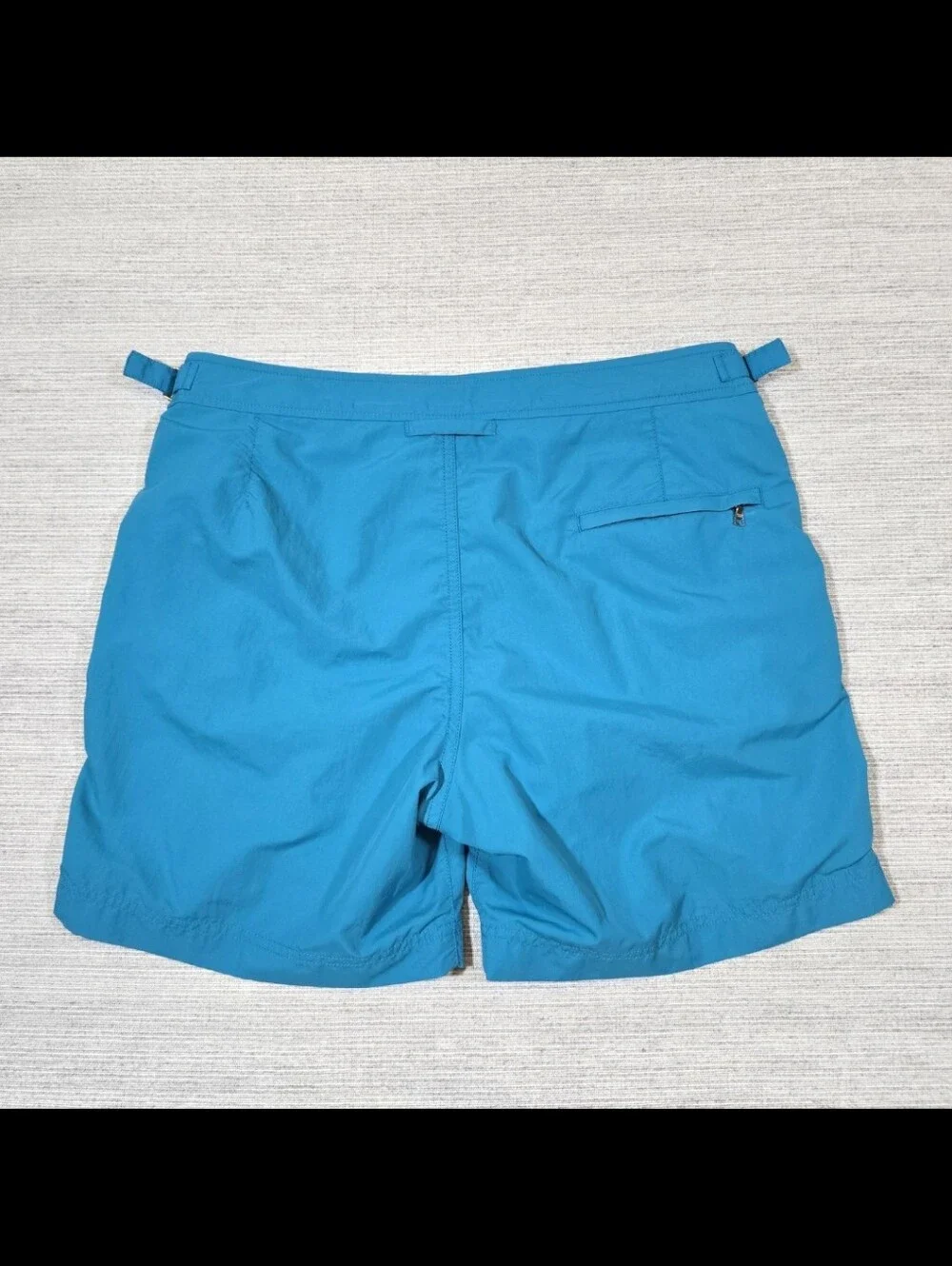 Orlebar Brown OB Classic Bulldog Swim Trunks Shorts Mens 31 Blue Lined Vacation